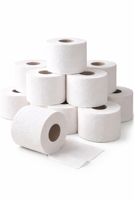 Toilettenpapier 3-lagig, 250 Blatt Mengeneinheit: 8 Rollen