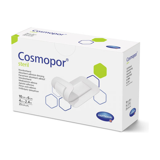 Cosmopor steril Wundverband 10 × 6 cm, Faltschachtel mit 25 Stück