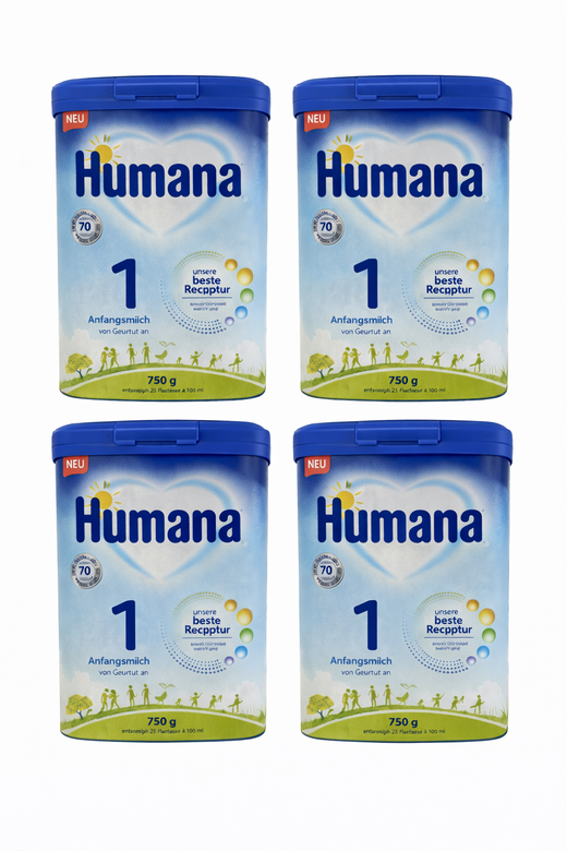 HUMANA Anfangsmilch 1 5HMO, myPack, Mengeneinheit: 4 x 750g