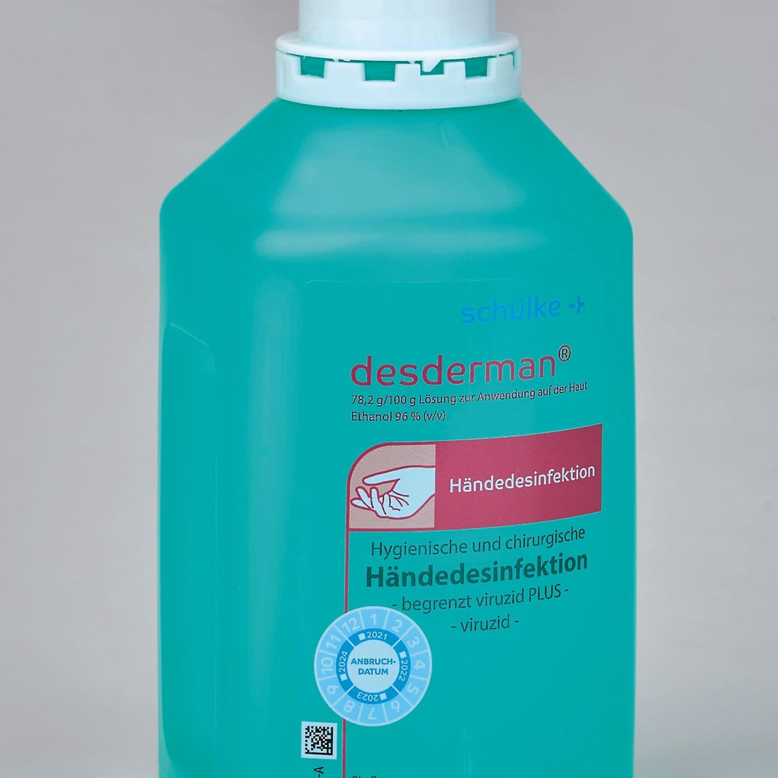 desderman Händedesinfektionsmittel, hyclick-Flasche im Detail