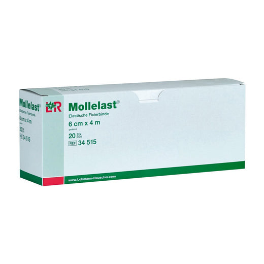 Mollelast elastische Fixierbinde von Lohmann & Rauscher, Faltschachtel