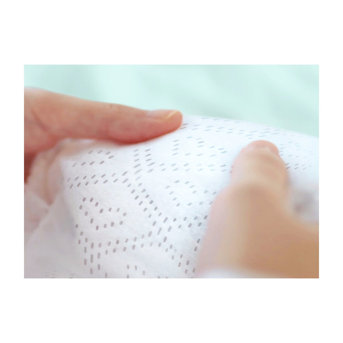 Weiche Oberfläche der Pampers Premium Protection Windel