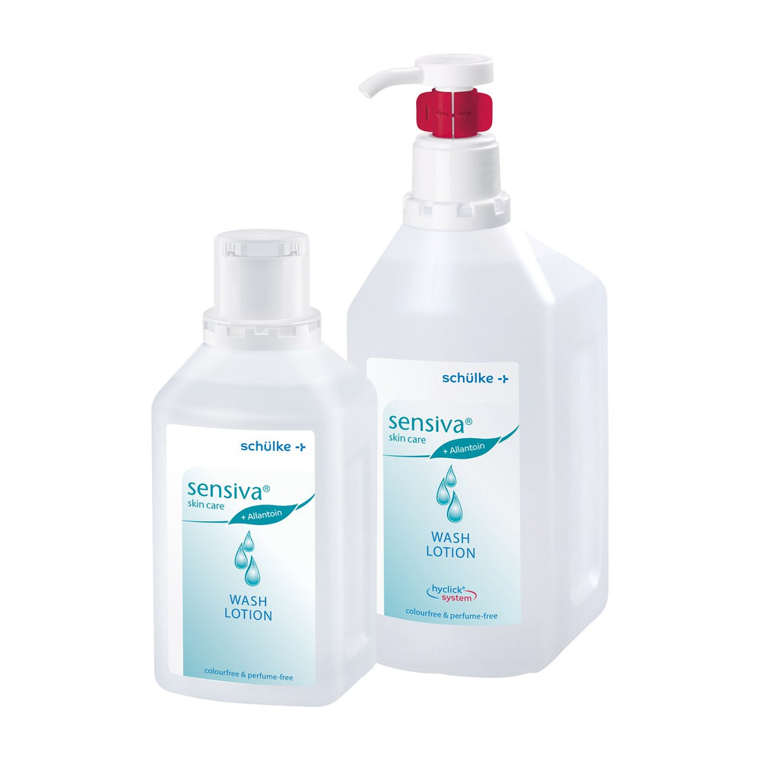 sensiva Waschlotion von Schülke, 500-ml- und 1-Liter-Flasche